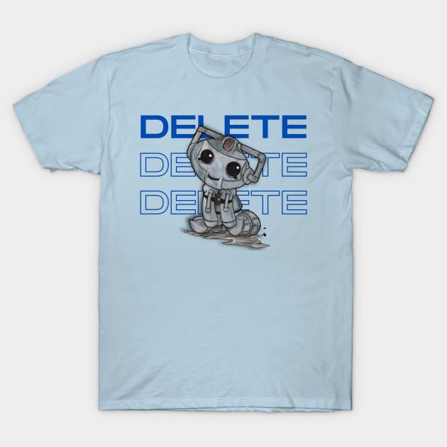 Doctor Who Cyberman T-Shirt by Alt World Studios